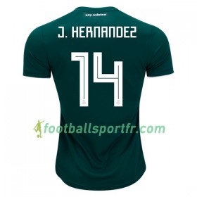 Tenue Mexique J.Hernandez 14 Domicile Coupe du monde 2018 Maillot de Foot